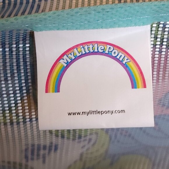 MY LITTLE PONY Large Shopper Bag Plus Pouch BNWT MLP CHEERFUL HAPPY Tote - Picture 6 of 9